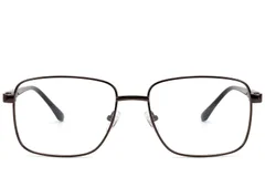 BS2012-1533_Brown_Rectangular_Metal_Glasses_front