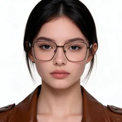 bs2012-1533_brown_rectangular_metal_glasses_model