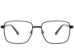 BS2012-1535_Black_Rectangular_Metal_Glasses_front