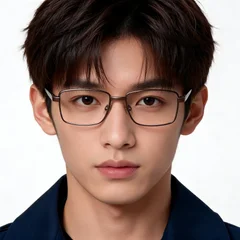 bs2012-1538_brown_rectangular_metal_glasses_model