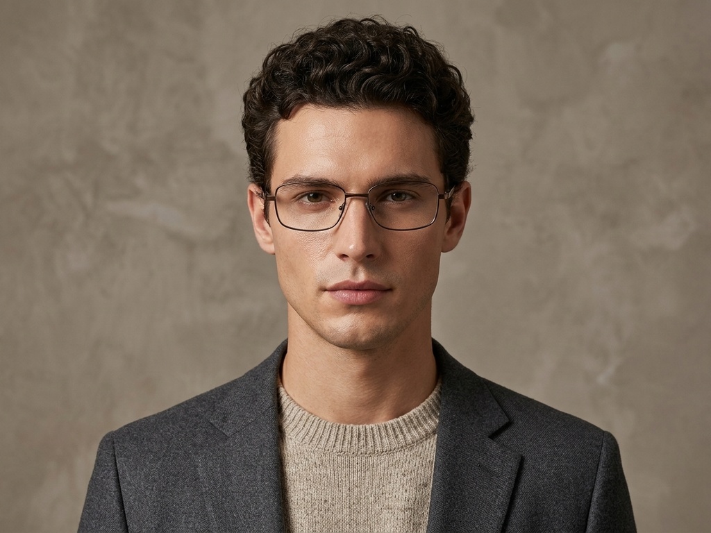 BS2012-1543_Brown_Rectangular_Metal_Glasses_corner-tryon_male
