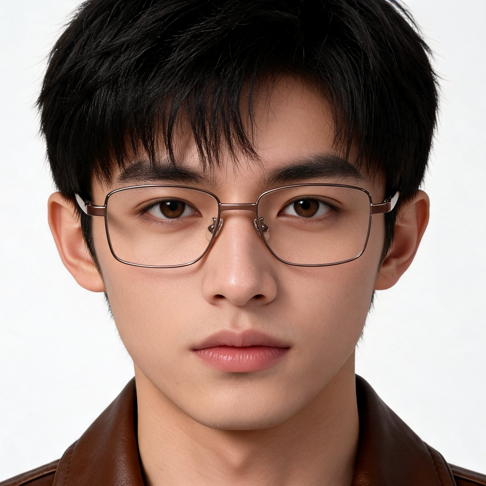 bs2012-1543_brown_rectangular_metal_glasses_model
