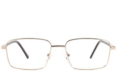 BS2012-1547_Golden_Rectangular_Metal_Glasses_front