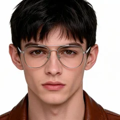 bs2012-1554_silver_aviator_metal_glasses_model