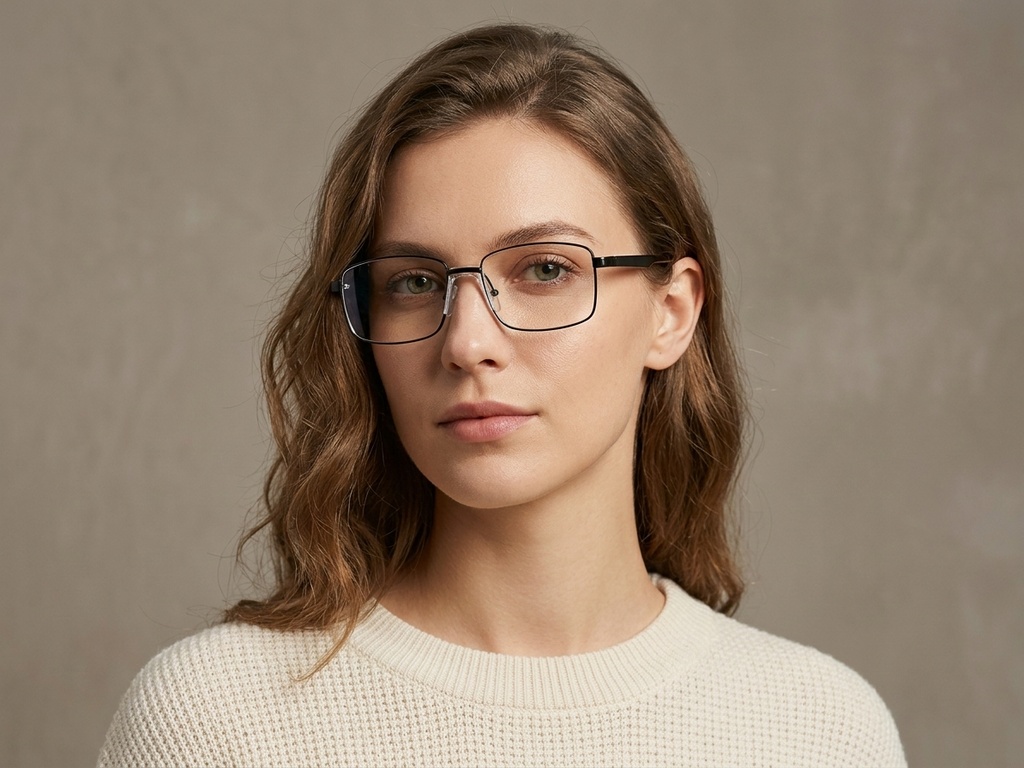 BS2012-1569_Black_Rectangular_Metal_Glasses_corner-tryon_female