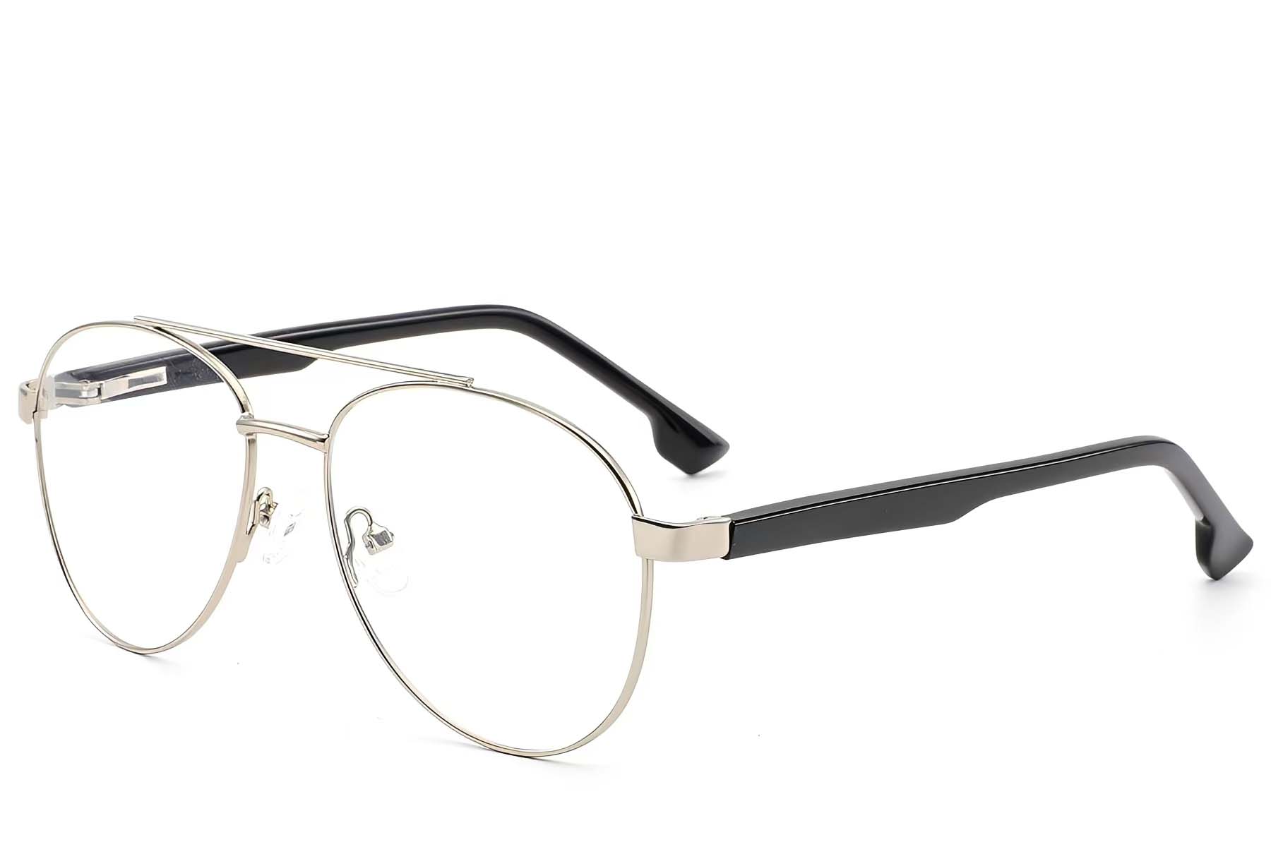 BS2012-1585_Silver_Aviator_Metal_Glasses_corner