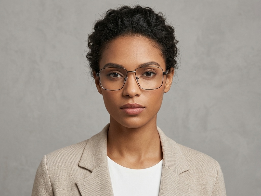 BS2012-1600_Grey_Rectangular_Metal_Glasses_corner-tryon_female