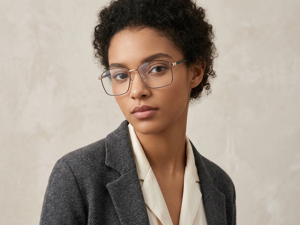BS2012-1622_Black_Rectangular_Metal_Glasses_corner-tryon_female