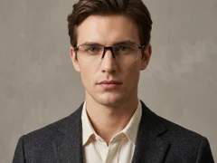 BS2012-1631_Black_Semi-rimless_Metal_Glasses_corner-tryon_male
