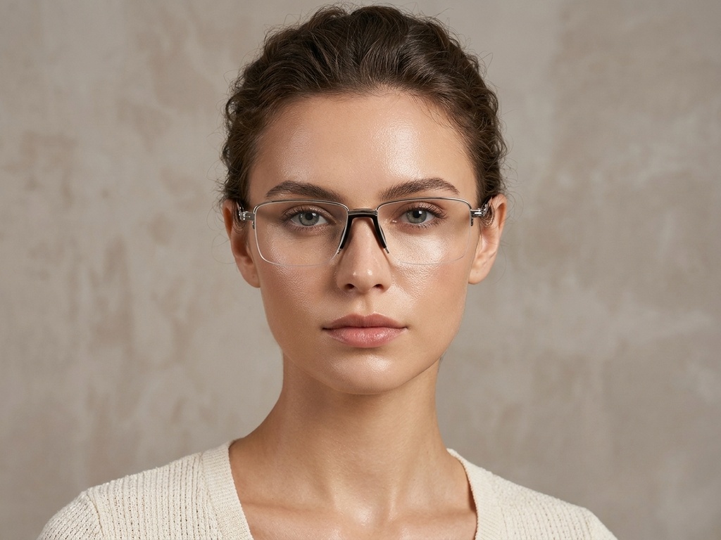 BS2012-1632_Silver_Semi-rimless_Metal_Glasses_corner-tryon_female