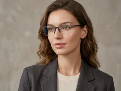 BS2012-1633_Brown_Semi-rimless_Metal_Glasses_corner-tryon_female