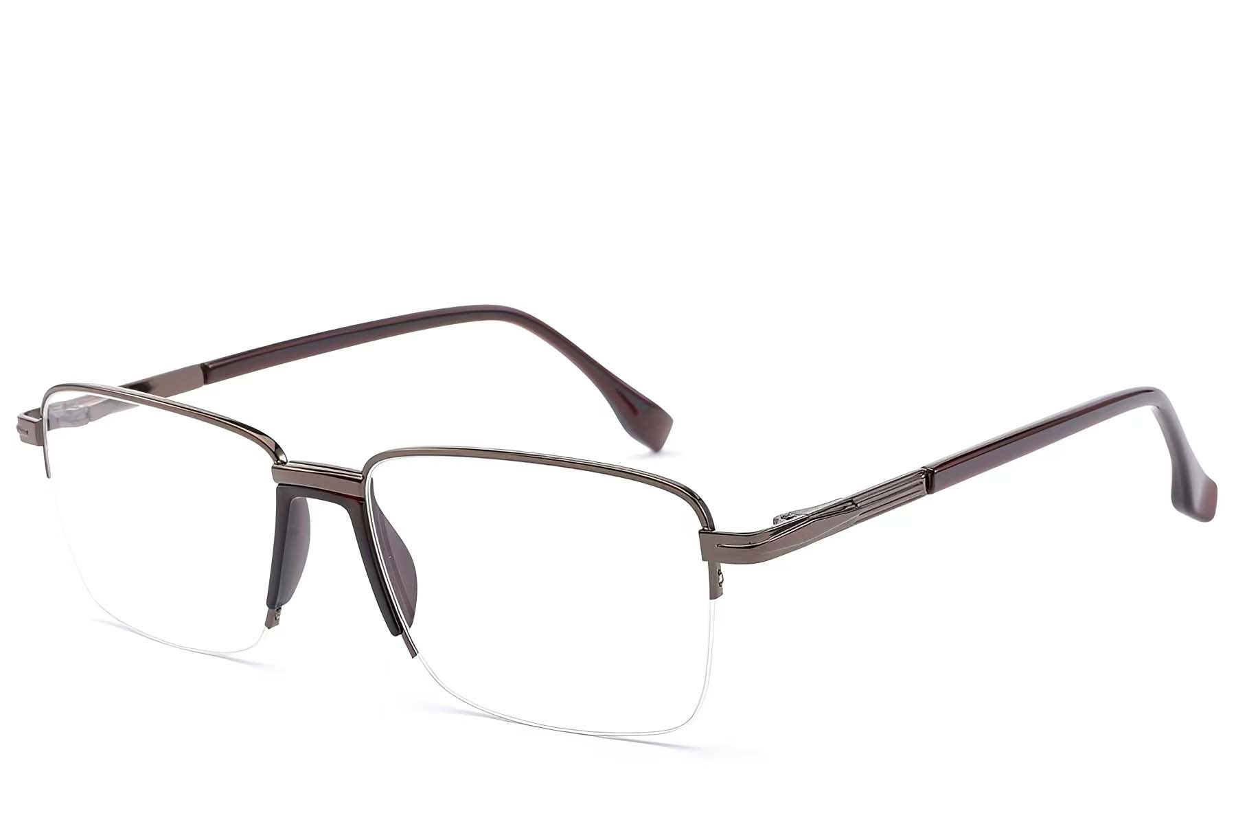 BS2012-1633_Brown_Semi-rimless_Metal_Glasses_corner