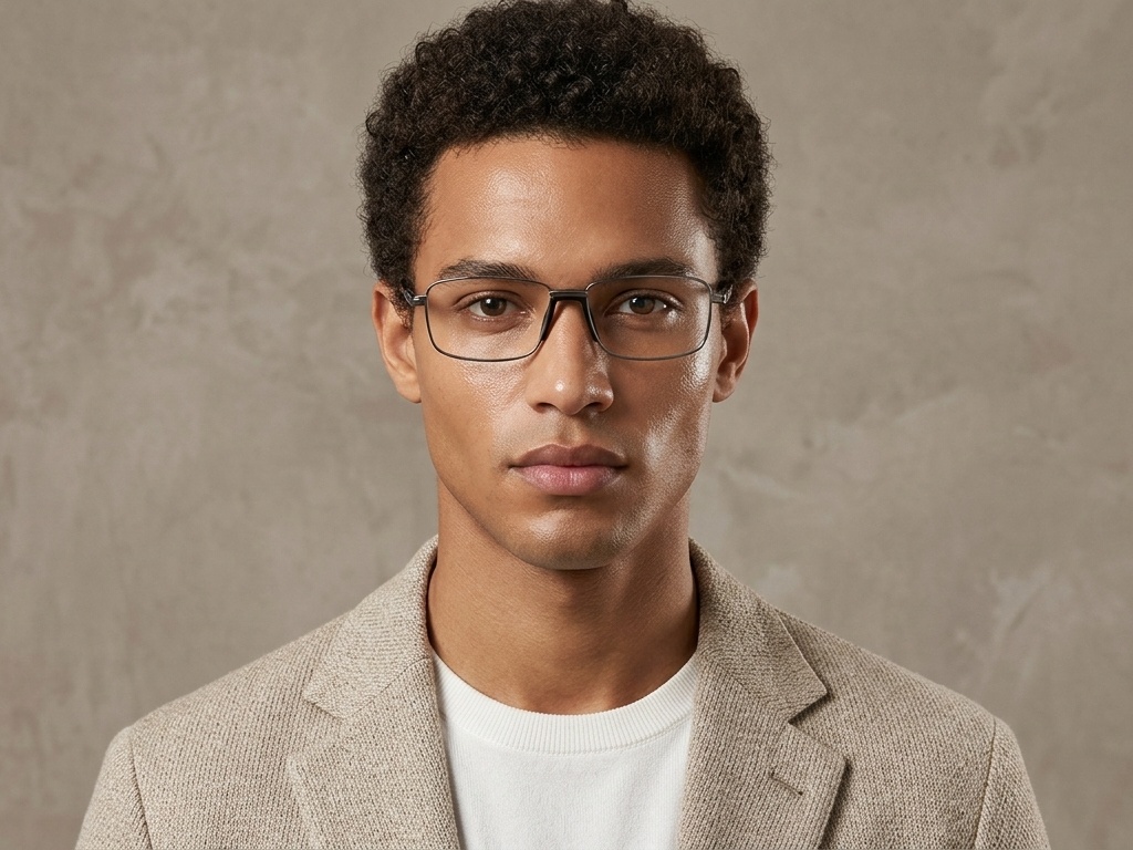 BS2012-1635_Grey_Rectangular_Metal_Glasses_corner-tryon_male