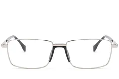 BS2012-1637_Silver_Rectangular_Metal_Glasses_front