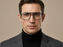 BS2012-1646_Black_Aviator_Titanium_Glasses_corner-tryon_male