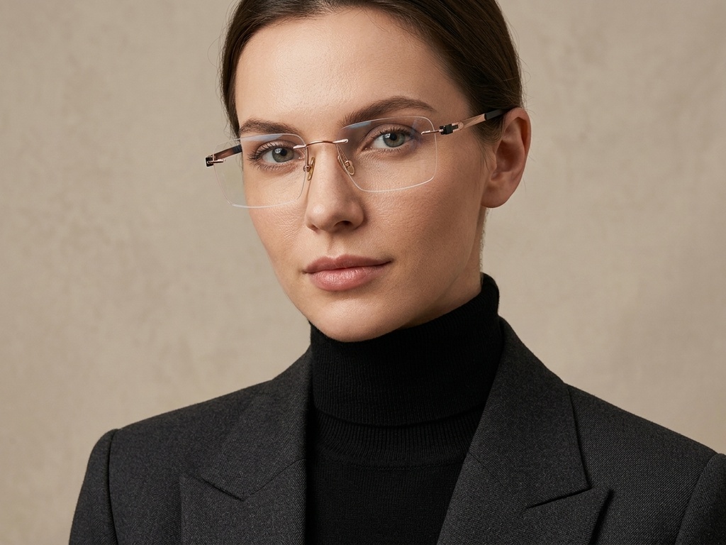 BS2012-1650_Pink_Invisible_Titanium_Glasses-tryon_female