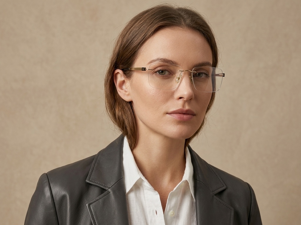 BS2012-1651_Golden_Invisible_Titanium_Glasses_corner-tryon_female
