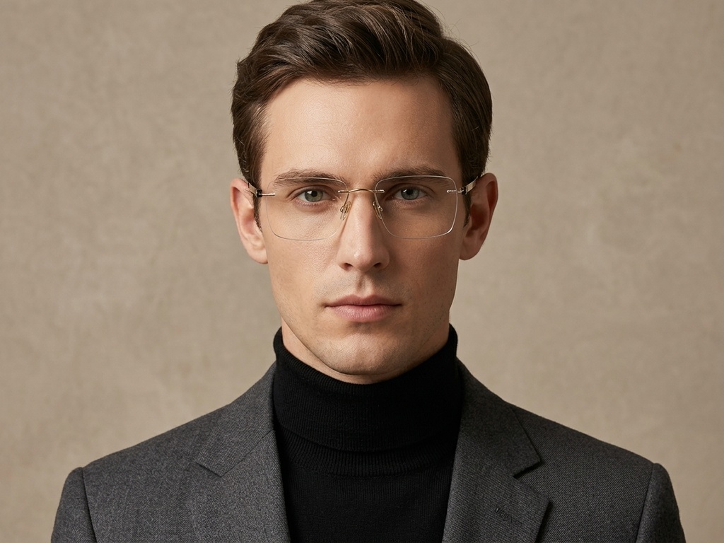 BS2012-1651_Golden_Invisible_Titanium_Glasses_corner-tryon_male