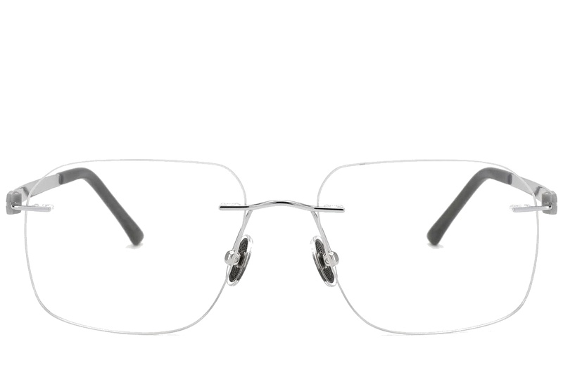 BS2012-1655_Silver_Invisible_Titanium_Glasses_corner-front