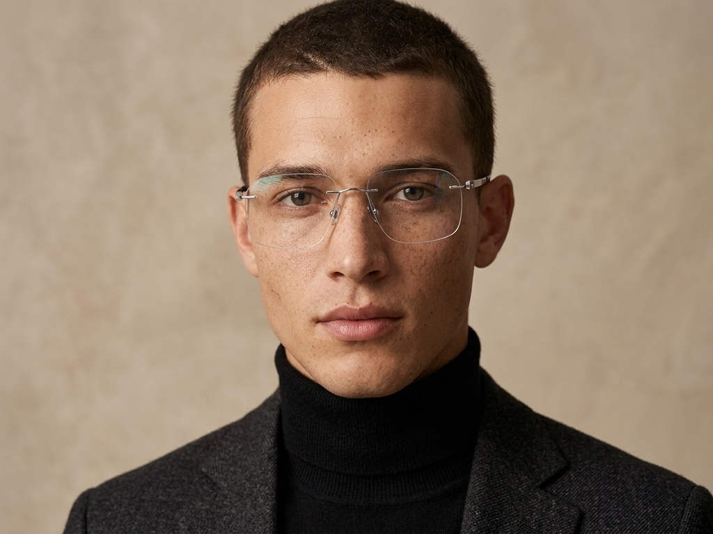 BS2012-1655_Silver_Invisible_Titanium_Glasses_corner-tryon_male