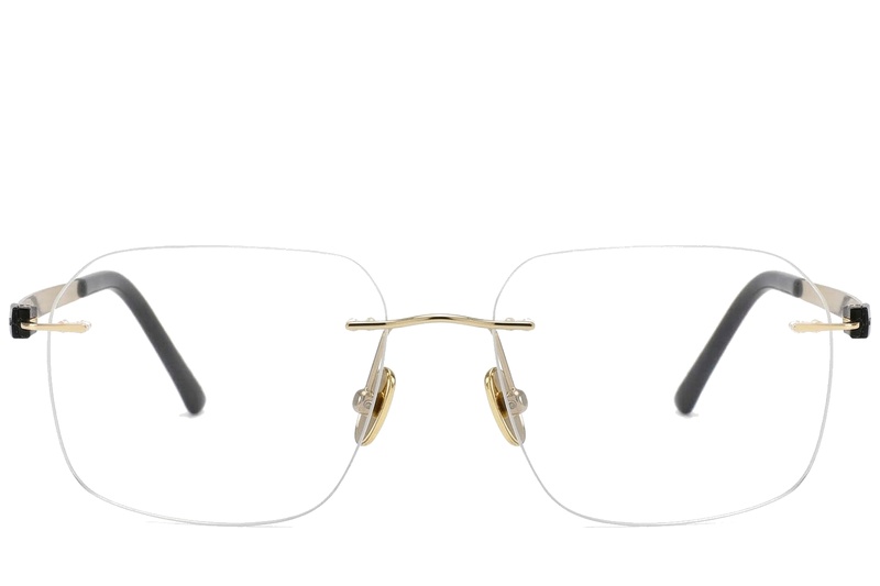 BS2012-1658_Golden_Invisible_Titanium_Glasses_corner-front