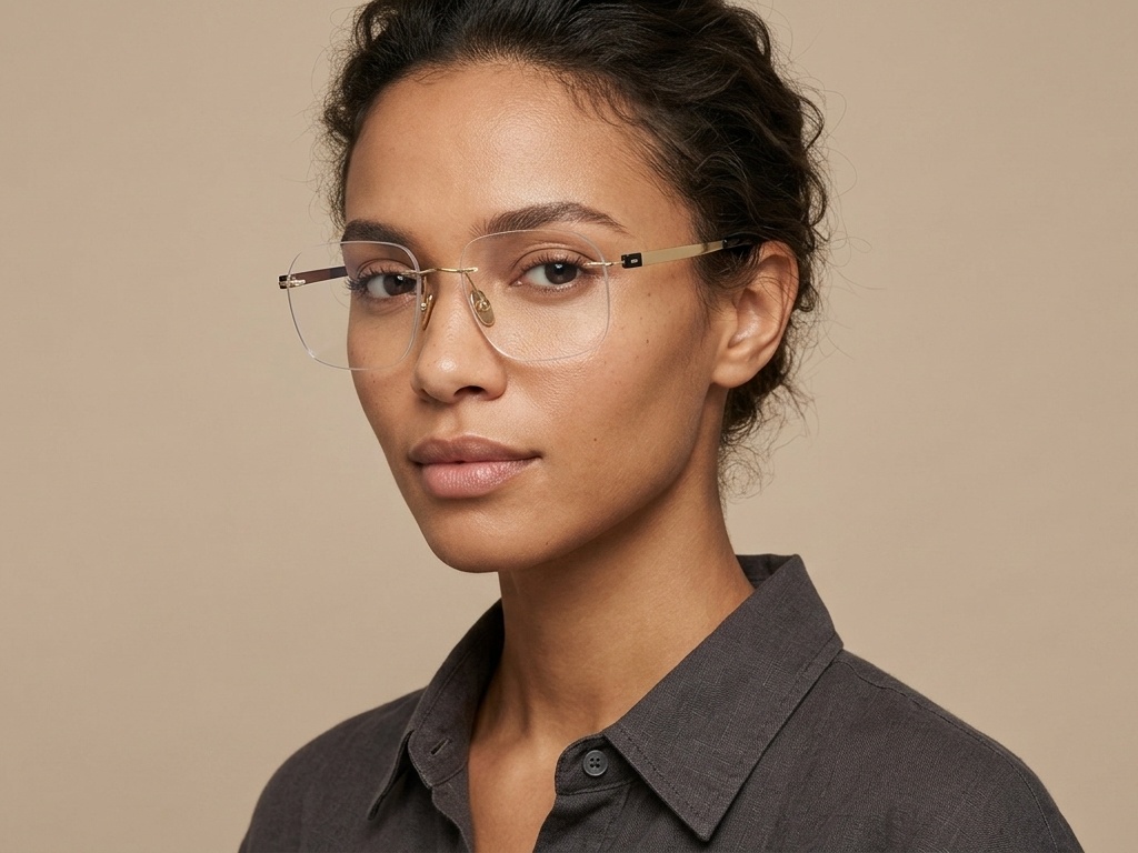 BS2012-1658_Golden_Invisible_Titanium_Glasses_corner-tryon_female