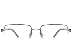 BS2012-1661_Grey_Semi-rimless_Titanium_Glasses_corner-front