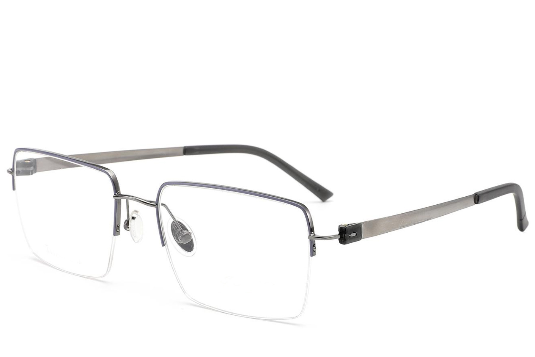 BS2012-1661_Grey_Semi-rimless_Titanium_Glasses_corner