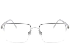 BS2012-1662_Silver_Semi-rimless_Titanium_Glasses_corner-front
