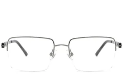 BS2012-1663_Grey_Semi-rimless_Titanium_Glasses_corner-front