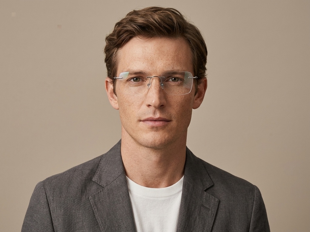 BS2012-1667_Grey_Invisible_Titanium_Glasses-tryon_male
