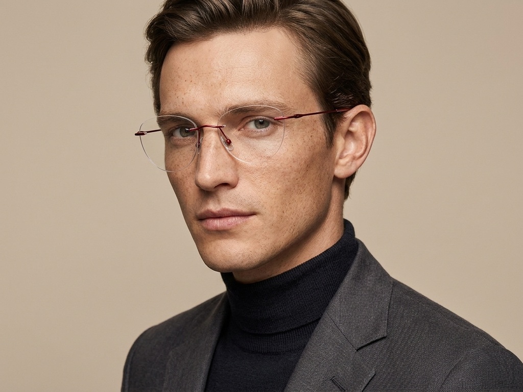 BS2012-1672_Red_Invisible_Titanium_Glasses_corner-tryon_male