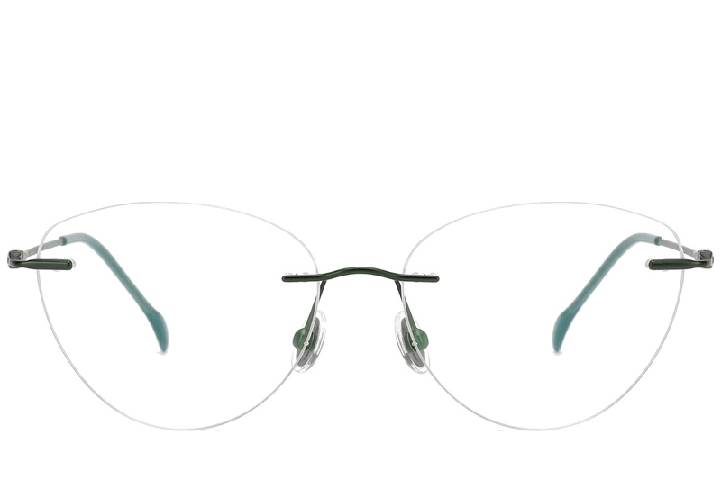 BS2012-1673_Green_Invisible_Titanium_Glasses_corner-front