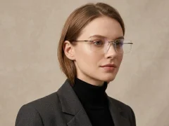 BS2012-1677_Brown_Invisible_Titanium_Glasses_corner-tryon_female