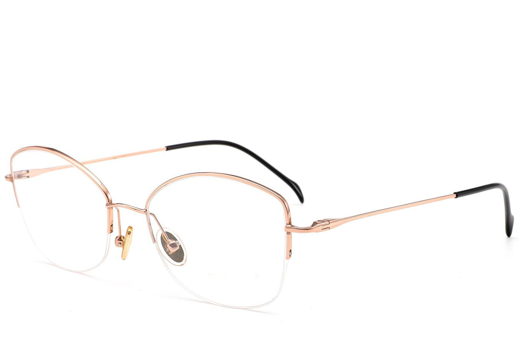 BS2012-1680_Pink_Semi-rimless_Titanium_Glasses_corner