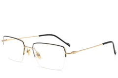 BS2012-1684_Black_Semi-rimless_Titanium_Glasses_corner