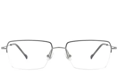 BS2012-1686_Grey_Semi-rimless_Titanium_Glasses_corner-front