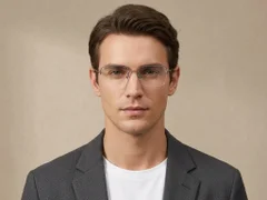 BS2012-1686_Grey_Semi-rimless_Titanium_Glasses_corner-tryon_male