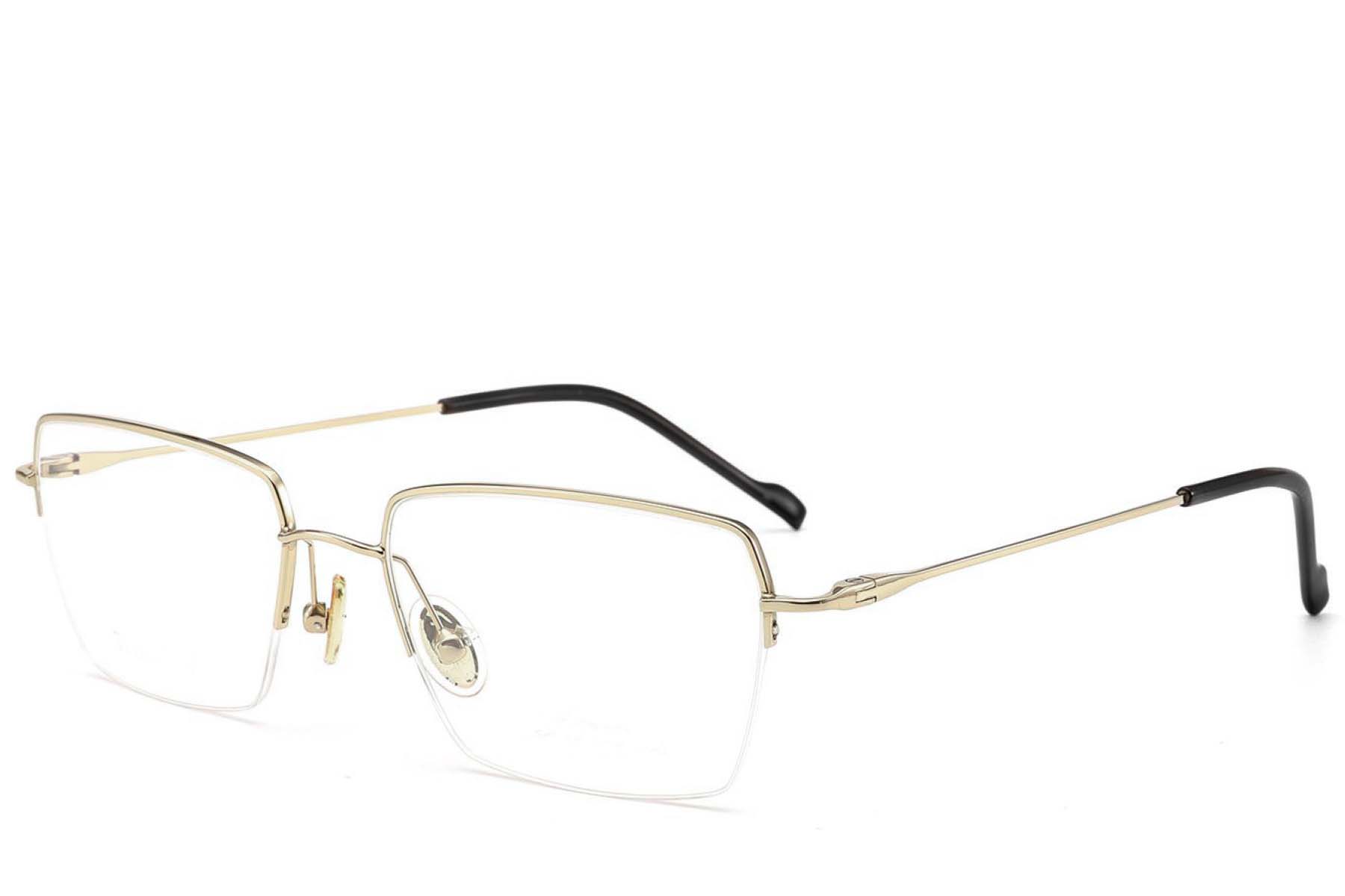 BS2012-1687_Golden_Semi-rimless_Titanium_Glasses_corner