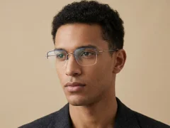 BS2012-1688_Blue_Semi-rimless_Titanium_Glasses_corner-tryon_male