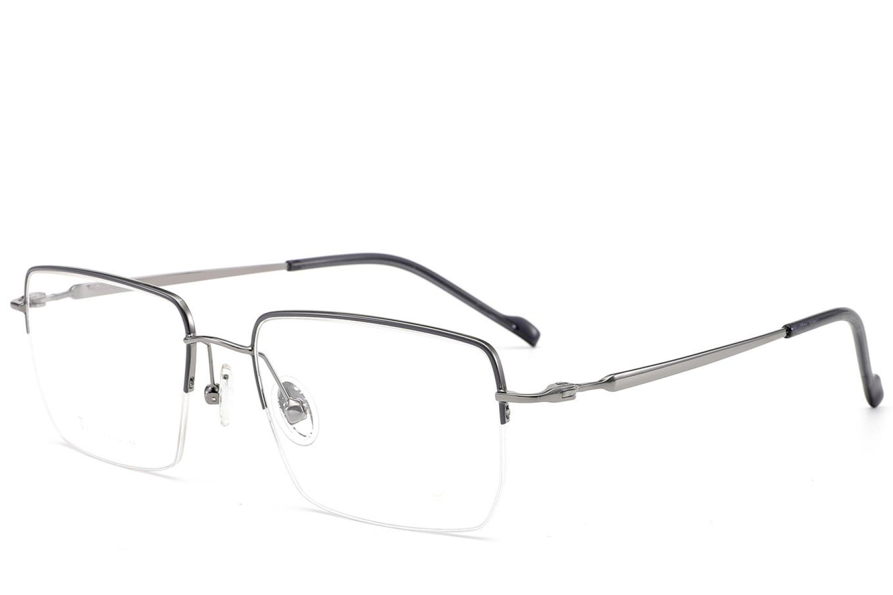 BS2012-1692_Grey_Semi-rimless_Titanium_Glasses_corner