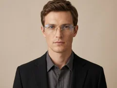 BS2012-1704_Golden_Invisible_Titanium_Glasses-tryon_male