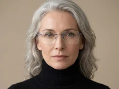 BS2012-1708_Blue_Invisible_Titanium_Glasses_corner-tryon_female