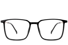 BS2012-1709_Black_Rectangular_Titanium_Glasses_corner-front