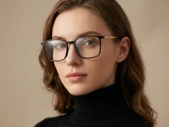 BS2012-1709_Black_Rectangular_Titanium_Glasses_corner-tryon_female