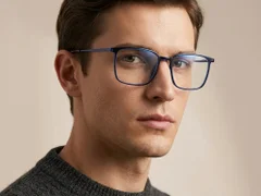 BS2012-1714_Blue_Rectangular_Titanium_Glasses-tryon_male