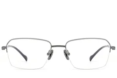 BS2012-1718_Grey_Semi-rimless_Titanium_Glasses_front