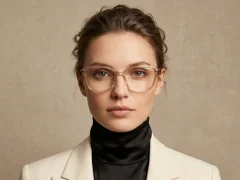 BS2012-1725_Pink_Butterfly_Titanium_Glasses_corner-tryon_female