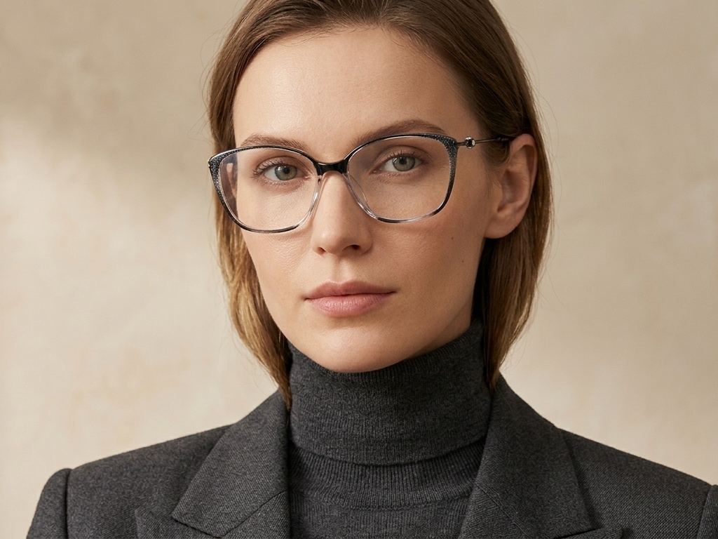 BS2012-1732_Black_Butterfly_Titanium_Glasses_corner-tryon_female