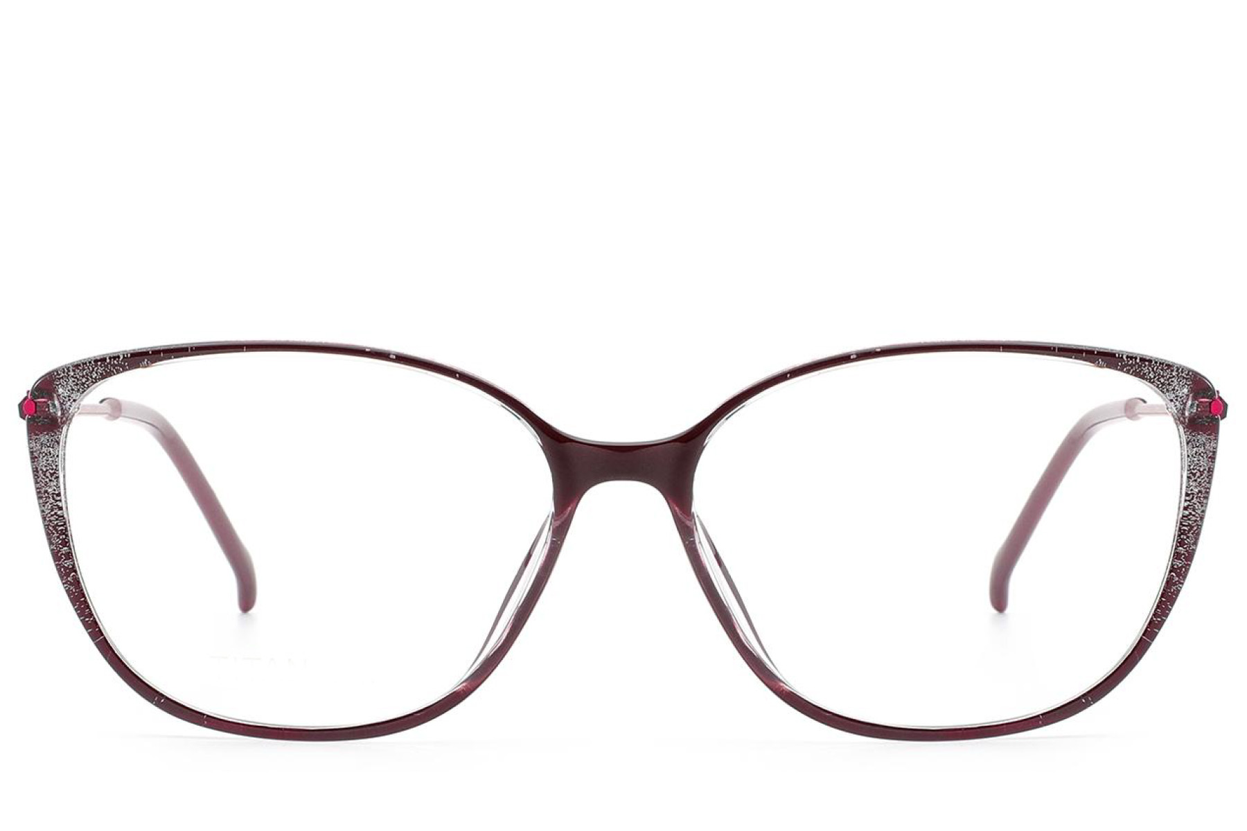 BS2012-1734_Red_Butterfly_Titanium_Glasses_front